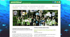 Desktop Screenshot of greenpeacevaud.ch